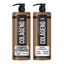 Kit Widi Care Banho de Colageno Shampoo e Mascara 1kg
