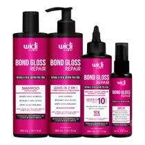 Kit Widi Care Bond Gloss Repair com 4 produtos