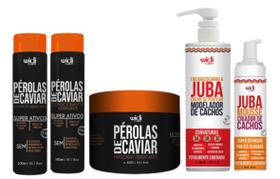 Kit Widi Care Caviar Sh Cond Masc + Juba Creme Cachos Mousse Kit Widi Care Caviar Sh Cond Masc + Juba Creme Cachos Mousse
