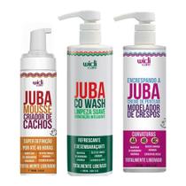 Kit Widi Care Creme Encrespando A Juba + Mousse + Co Wash