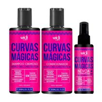 Kit Widi Care Curvas Magicas Shampoo + Condicionador + Nevoa