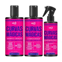 Kit Widi Care Curvas Magicas Shampoo + Condicionador + Soroh
