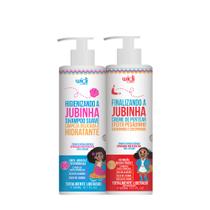 Kit Widi Care Infantil Jubinha Shampoo, Creme Pesadinho Kit Widi Care Infantil Jubinha Shampoo, Creme Pesadinho