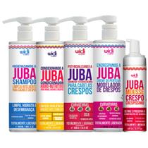 Kit Widi Care Juba Completo Cabelo Crespo 5 Produtos Definição Limpeza Hidratação Vegano