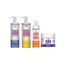 Kit Widi Care Juba Cond+Shampoo+Máscara Hidro+Mousse Cachos