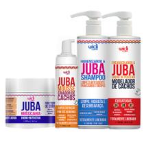 Kit Widi Care Juba Encaracolando Shampoo Mousse Máscara
