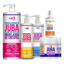 Kit Widi Care Juba Encrespando 1L, Shampoo, Condicionador, Blend e Máscara