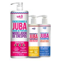 Kit Widi Care Juba Encrespando 1L + Shampoo + Condicionador