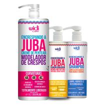 Kit Widi Care Juba Encrespando 1L, Shampoo e Condicionador