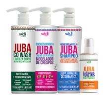 Kit Widi Care Juba Encrespando, CoWash, Shampoo, Blend