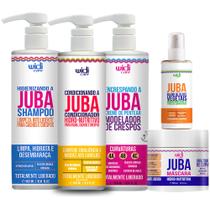 Kit Widi Care Juba Encrespando, Shampoo, Condicionador, Máscara, Blend de Óleos