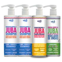 Kit Widi Care Juba Ondulando, Condicionador e 2 Shampoo