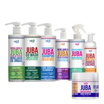 Kit Widi Care Juba Ondulando, Mousse, Co Wash, Máscara, Shampoo, Geleia e Bruma
