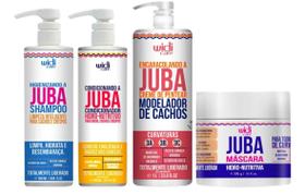 Kit Widi Care Juba Sh E Cond 500ml + Encaracolando 1l + Masc Kit Widi Care Juba Sh E Cond 500ml + Encaracolando 1l + Masc