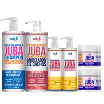 Kit Widi Care Juba Shampoo 1L Encaracol 1L 2 Cond 2 Máscaras