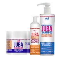 Kit Widi Care Juba Shampoo 500ml, Mousse e Máscara