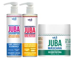 Kit Widi Care Juba Shampoo + Cond + Máscara Reconstrutora Kit Widi Care Juba Shampoo + Cond + Máscara Reconstrutora