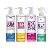 Kit Widi Care Juba Shampoo + Condicionador + Creme + Bruma