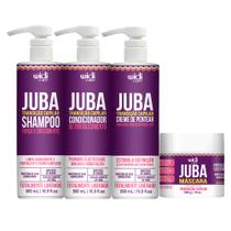 Kit Widi Care Juba Transição Capilar Shampoo, Condicionador, Creme Leve e Máscara Kit Widi Care Juba Transição Capilar Shampoo, Condicionador, Creme Leve e Máscara