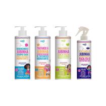 Kit Widi Care Jubinha Cond+Sh+Cr Pentear Leve+Spray Desemb Kit Widi Care Jubinha Cond+Sh+Cr Pentear Leve+Spray Desemb