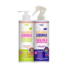Kit Widi Care Jubinha Creme Levinho + Spray Desembaraçante Kit Widi Care Jubinha Creme Levinho + Spray Desembaraçante