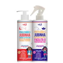 Kit Widi Care Jubinha Creme Pesadinho + Spray Desembaraçante Kit Widi Care Jubinha Creme Pesadinho + Spray Desembaraçante