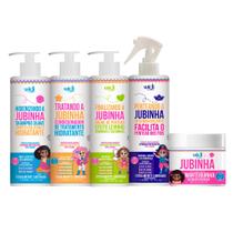 Kit Widi Care Jubinha Shampoo, Condicionador, Creme Levinho, Spray, Manteiguinha