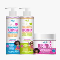 Kit Widi Care Jubinha Shampoo, Creme Levinho e Manteiguinha