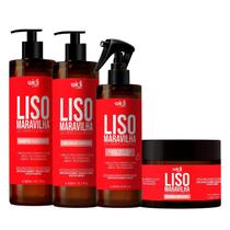 Kit Widi Care Liso Maravilha com 4 Itens