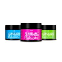 Kit Widi Care Máscaras Super Poderosas Cronograma Capilar