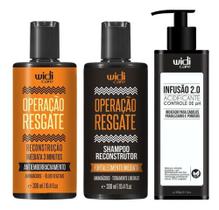 Kit Widi Care Operação Resgate E Acidificante Infusão 300g