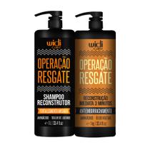 Kit Widi Care Operação Resgate Shampoo + Reconstrutor 1 L