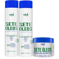 Kit Widi Care Sete Óleos Manutenção Shampoo Condic Mascara Kit Widi Care Sete Óleos Manutenção Shampoo Condic Mascara