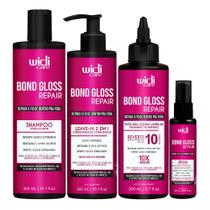 Kit Widi Care Shampoo + Máscara + Leave-In + Sérum Bond Gloss Repair Kit Widi Care Shampoo + Máscara + Leave-In + Sérum Bond Gloss Repair