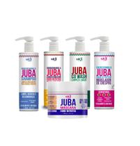 Kit Widi Juba Condicionador, Shampoo, Máscara, Co Wash, Encrespando 500ml - Widi Care