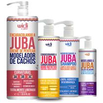Kit Widi Juba Encaracolando 1L, Shampoo, Cond e Geleia