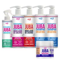 Kit Widi Juba Encaracolando, Encrespando, 2x Shampoo, Bruma