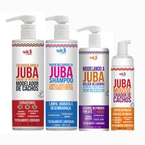 Kit Widi Juba Modelando, Higienizando, Encaracolando Mousse