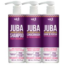 Kit Widi Juba Transição Capilar Shampoo, Condicionador e Creme Denso