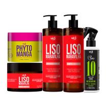 Kit Widi Sham Cond Masc Liso, Sou 10 Leavein, Masc Phyto 300