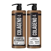 Kit Widi Shampoo e Máscara De Reconstrução Colágeno 1L Kit Widi Shampoo e Máscara De Reconstrução Colágeno 1L