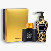 Kit Wild Cat com Caixa Dourada Kit Wild Cat com Caixa Dourada