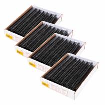 Kit Wire-o 3x1 Preto 1/4 - 5/16 - 7/16 - 9/16 (25 Cada)100un