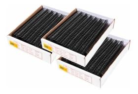 Kit Wireo para encadernação 2x1 preto 5.8 7.8 1 1.8 125 un Kit Wireo para encadernação 2x1 preto 5.8 7.8 1 1.8 125 un