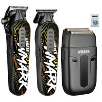 Kit Wmark Corte e Acabamento 8631 + Shaver 984A Preto