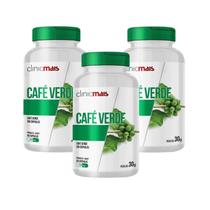 Kit X3 Café Verde Clinicmais 60 Cápsulas