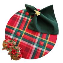 Kit Xadrez Natal 10 Lugares Capa Suplat Base Guard. Anel PG