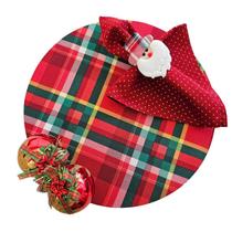 Kit Xadrez Natal 12 Lugares Capa Suplat Base Guard. Anel PG