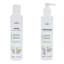 KIT Xampu + Condicionador Couro Detox WNF 200ml