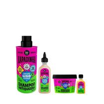 Kit Xapadinha Shampoo 250ml, Balsamo 200ml, Mascara 100ml e Oleo 50ml - Lola Cosmetics Kit Xapadinha Shampoo 250ml, Balsamo 200ml, Mascara 100ml e Oleo 50ml - Lola Cosmetics